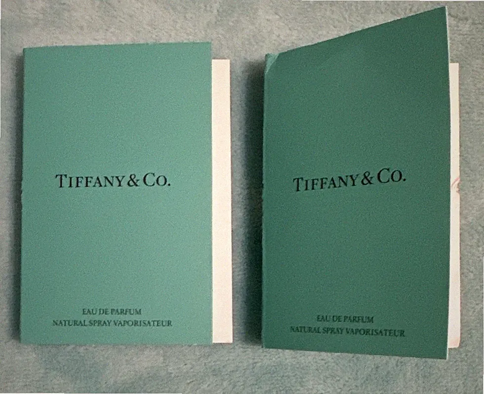 2 x Lot TIFFANY & CO EAU DE PARFUM EDP 1.2ml .04fl oz PERFUME SPRAY SAMPLE VIALS