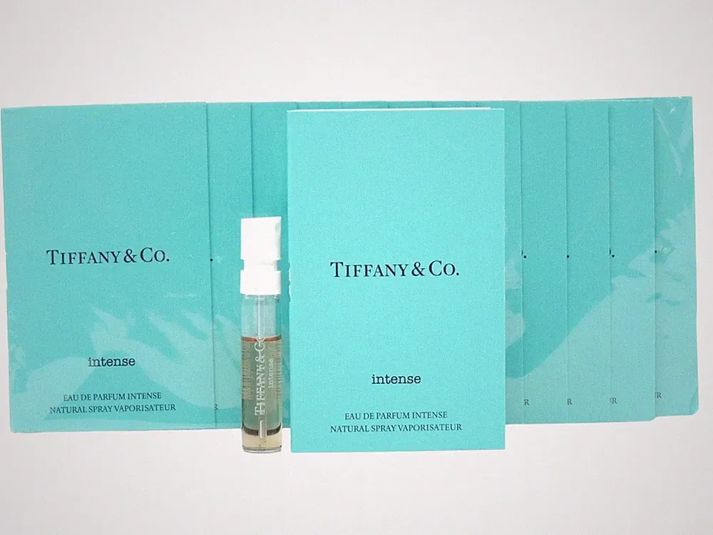 TIFFANY & CO EAU DE PARFUM EDP INTENSE 1.2ml .04fl oz x 12 PERFUME SPRAY SAMPLES