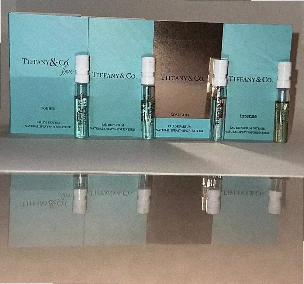 Tiffany & Co Perfume Collection For Women 4pcs Sample Set Authentic! Nice Gift!