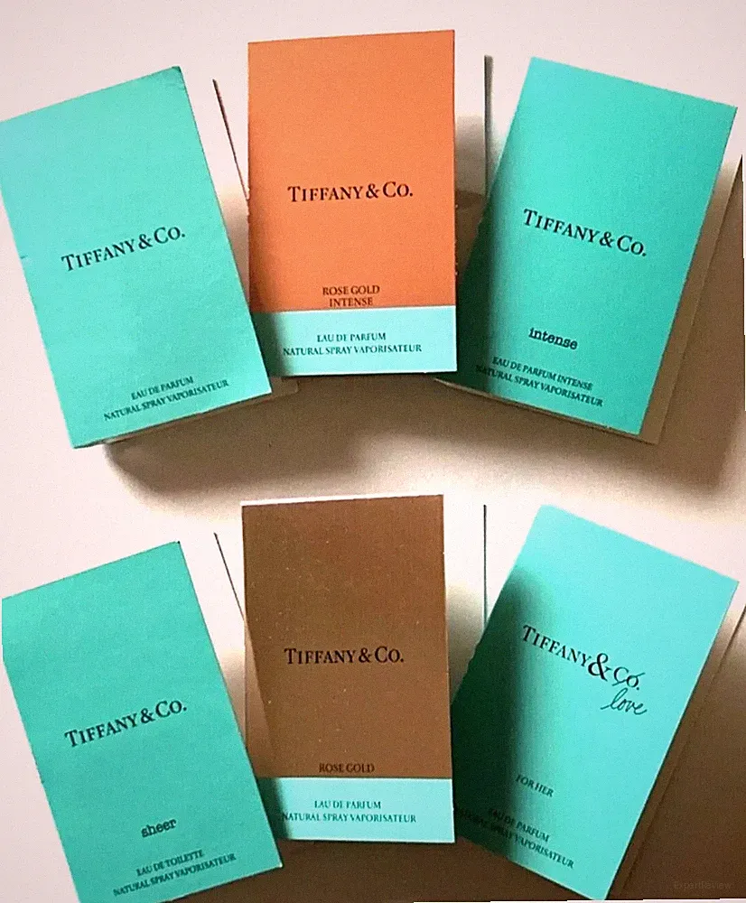 Tiffany & Co Perfume Collection For Women 6-pcs Sample Nice Nolliday Gift Set