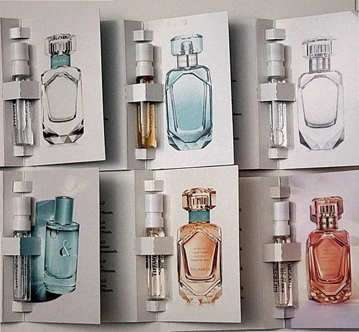 Tiffany & Co Perfume Collection For Women 6pcs Sample Set Nice Gift!