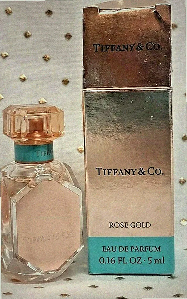 TIFFANY & CO ROSE GOLD Eau de Parfum Perfume Splash Fragrance .16 oz MINI BOXED