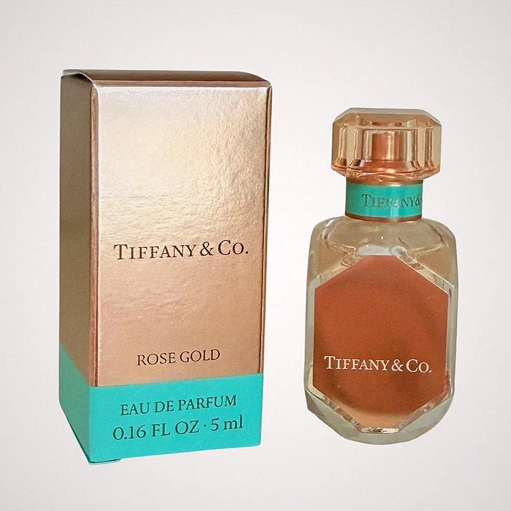 Tiffany & Co. ROSE GOLD Eau De Parfum Women Perfume 0.16 oz 5 ml MINI EDP Splash