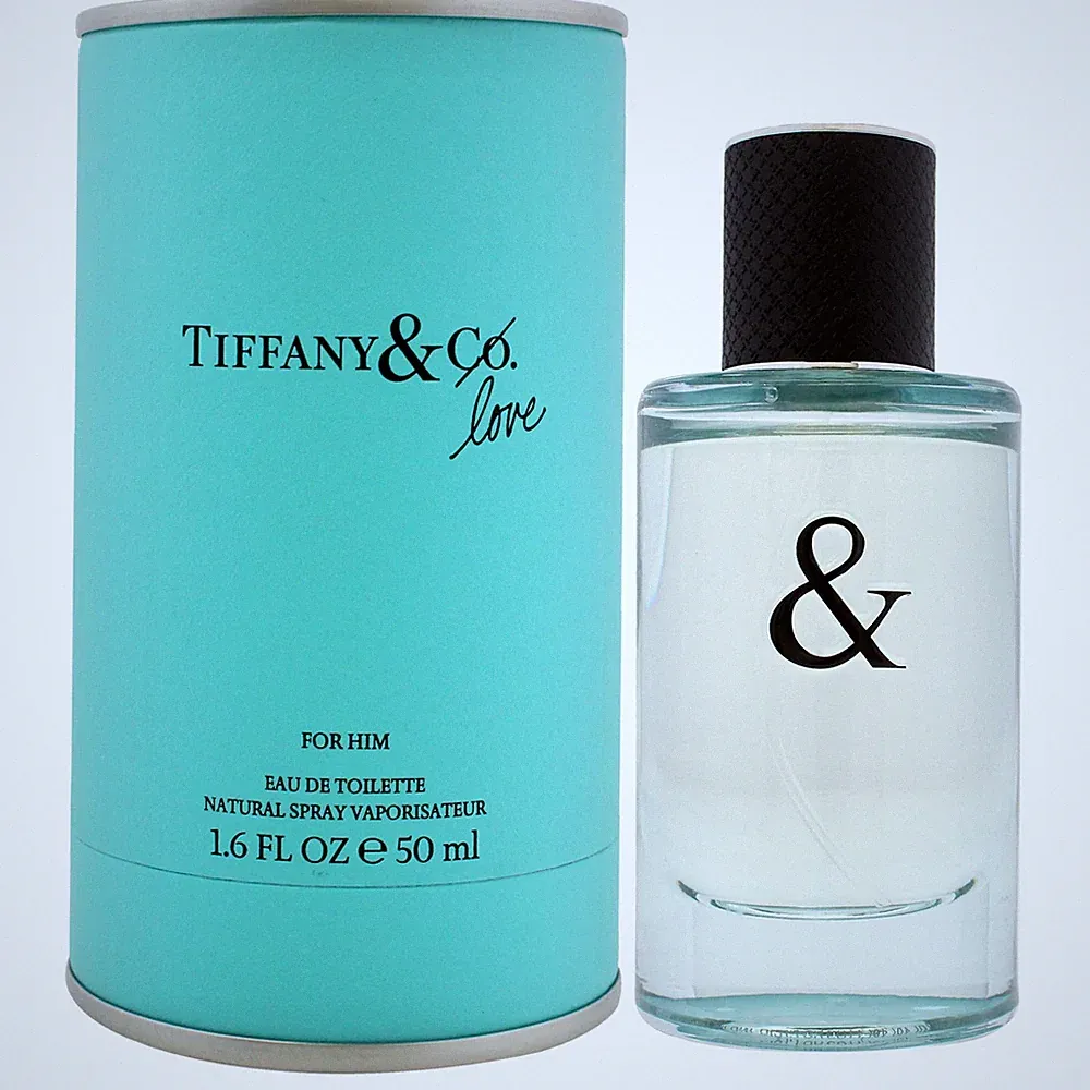 Tiffany & Co. Tiffany & Love Eau de Toilette, Cologne for Men, 1.6 Oz