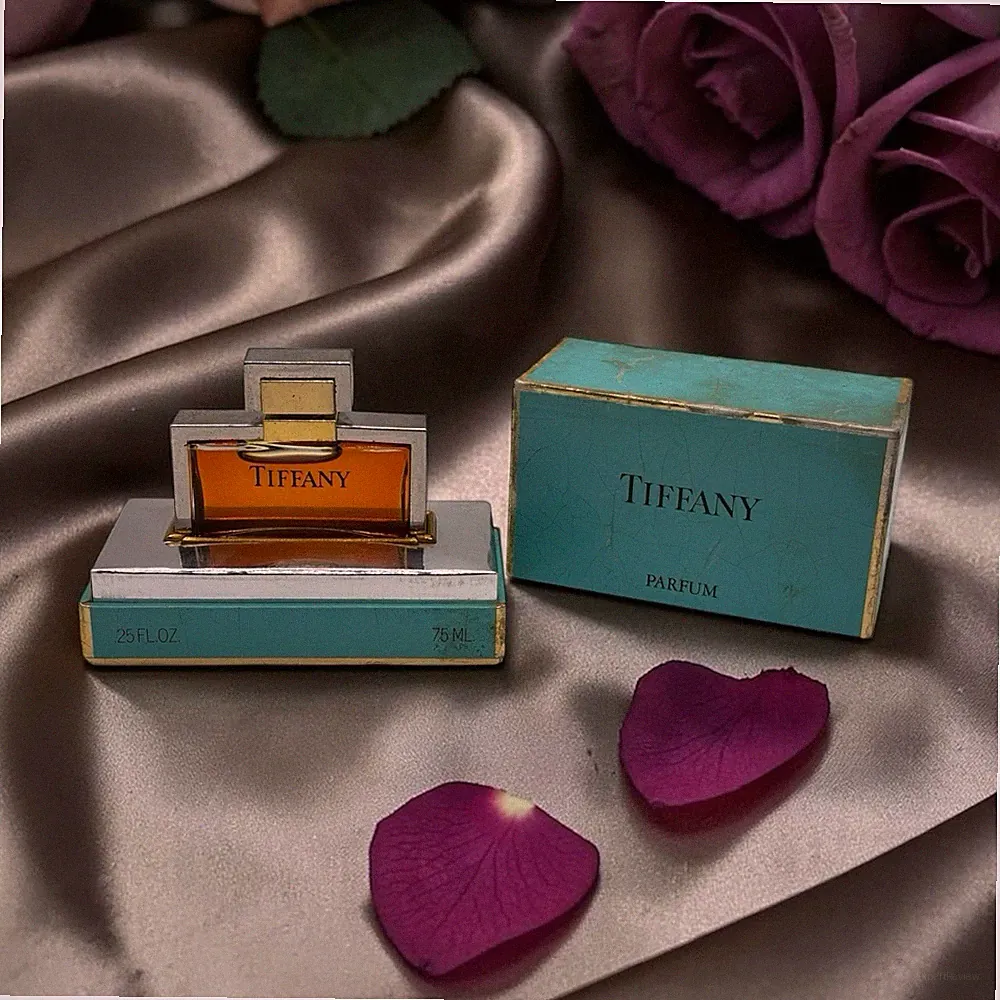 VTG 1987 Classic Tiffany by Tiffany & Co Eau de Parfum Dab-on 0.25 oz 75ml Orig.